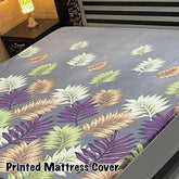 Waterproof Mattress Cover Printed King Size Design-604
